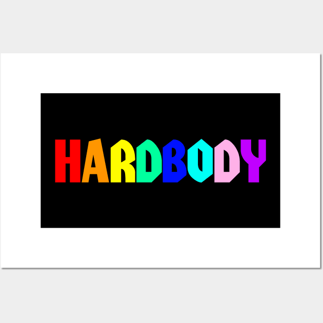 HARDBODY Rainbow I Wall Art by CharlieCreator